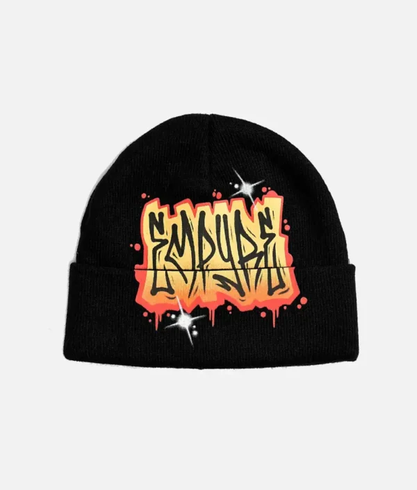 Empyre Cannon Black Beanie