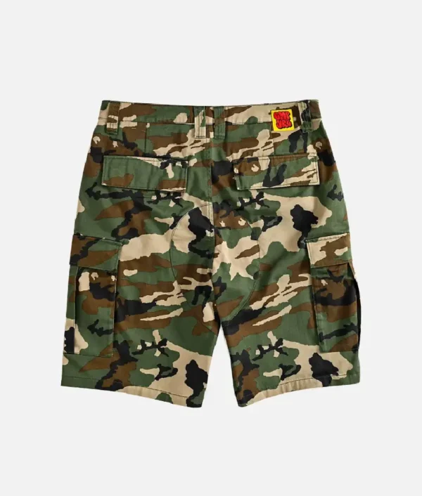 Empyre Cargo Loose Fit Camo Skate Shorts