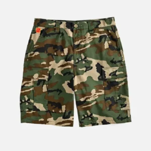 Empyre Cargo Loose Fit Camo Skate Shorts