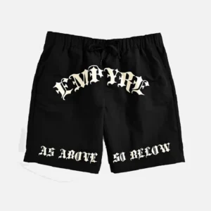 Empyre Edges Black Shorts