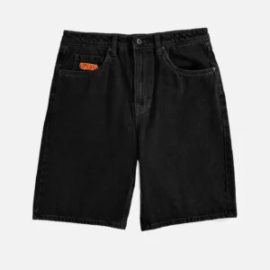 Empyre Shmutz Black Denim Skate Shorts