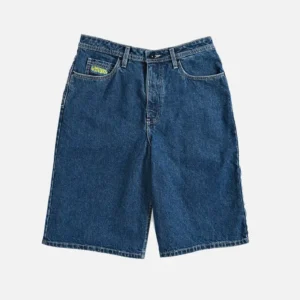 Empyre Ultra Loose Blue Denim Skate Shorts